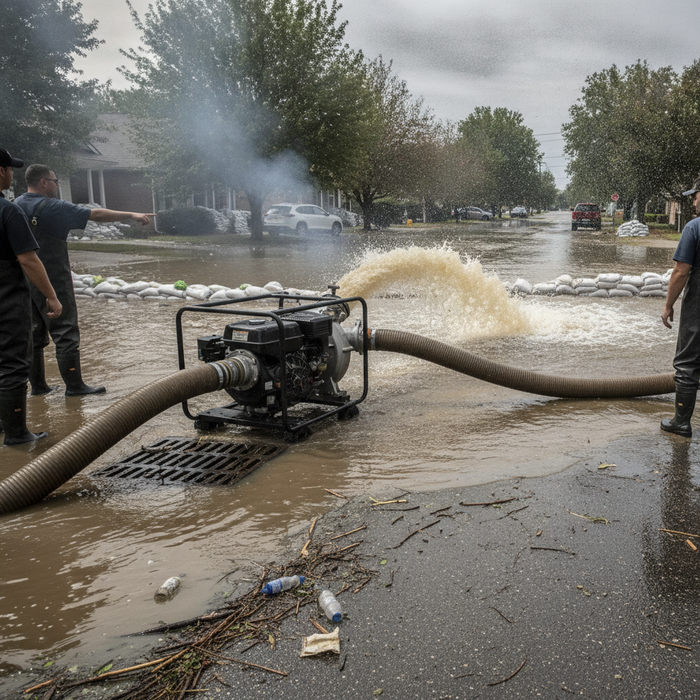How to Use a Water Pump for Flood Removal — Step-by-Step Guide