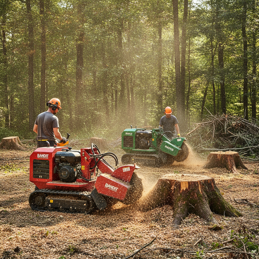 How to Use Stump Grinders