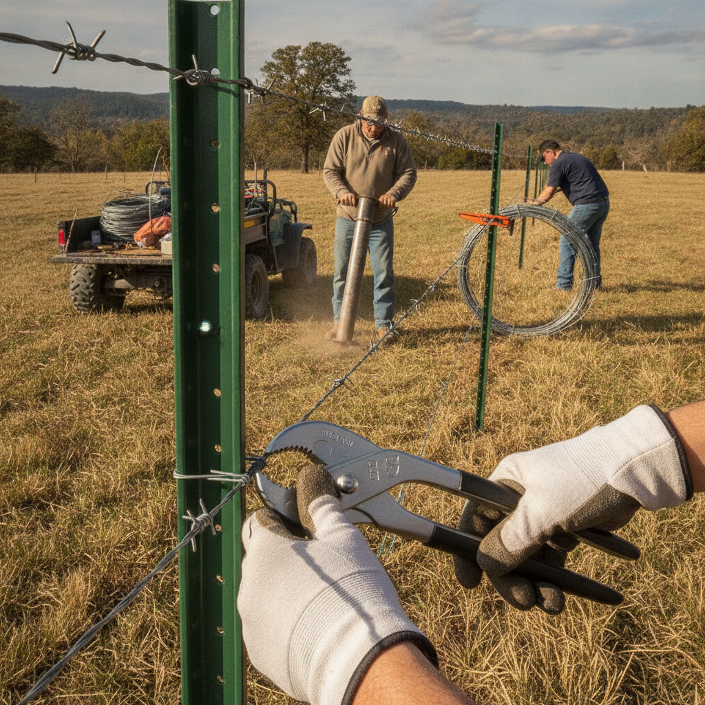 How to Use T-Post Fence Clips: A Complete Installation Guide