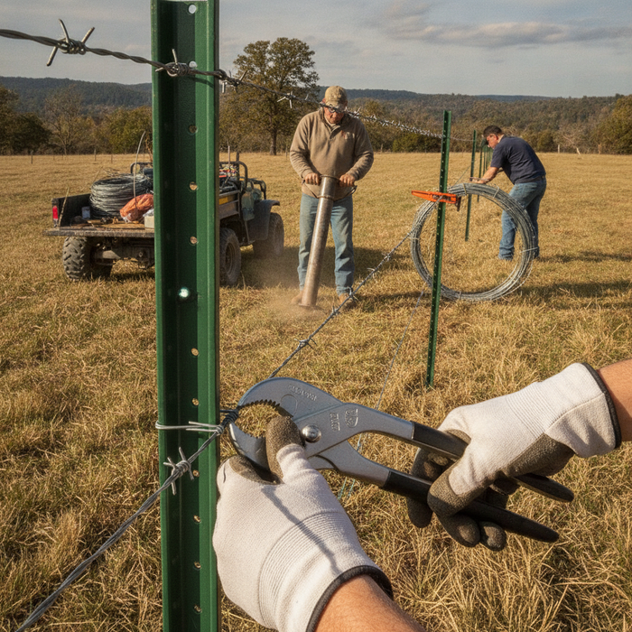How to Use T-Post Fence Clips: A Complete Installation Guide