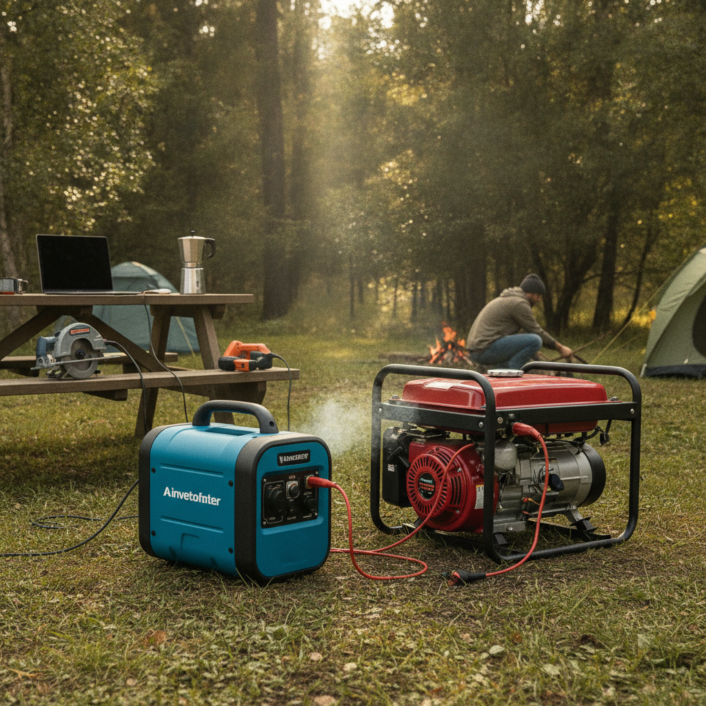 Difference Between Inverter and Generator — Which Power Source Do You Actually Need?