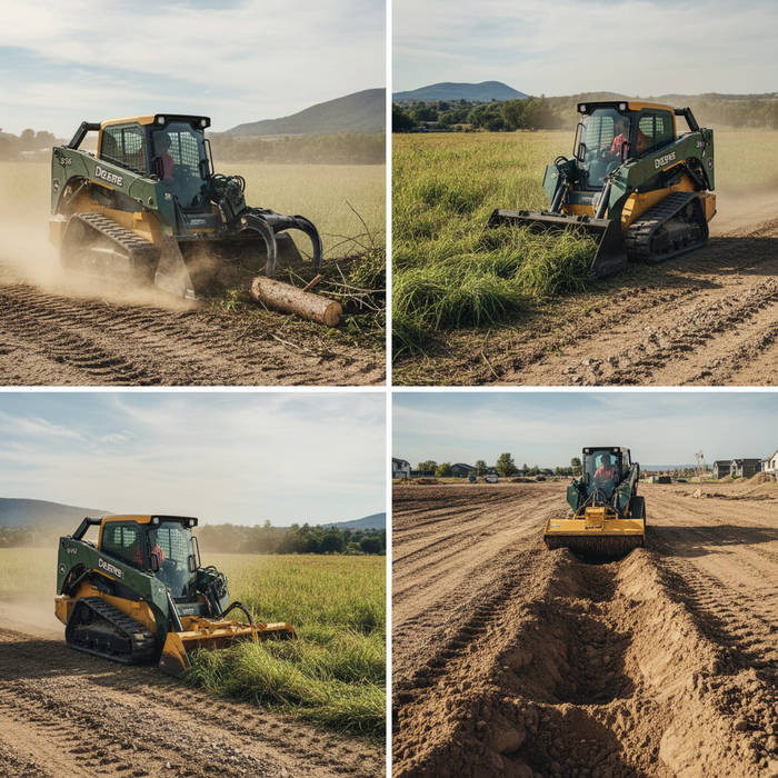John Deere 317G Attachments