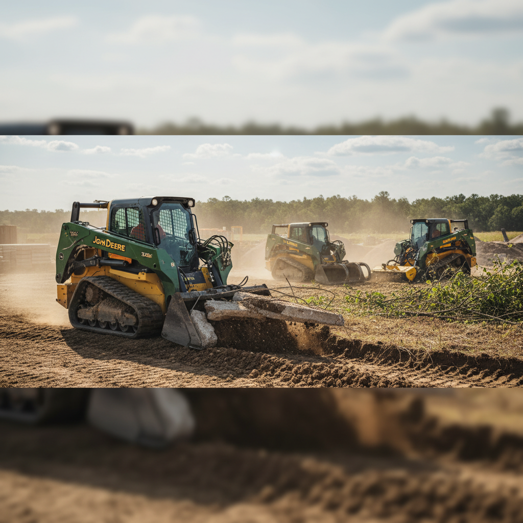 John Deere 320G Attachments