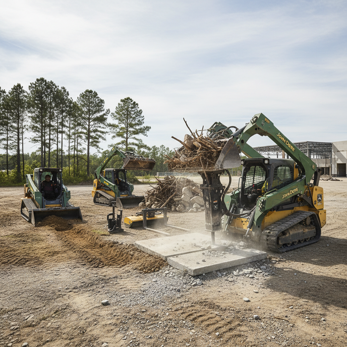 John Deere 324G Attachments