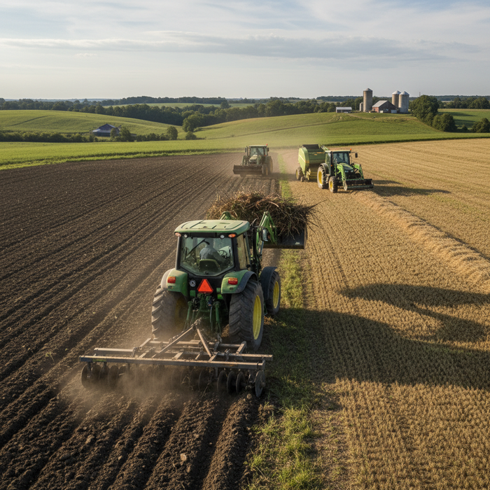 John Deere 5100E Attachments
