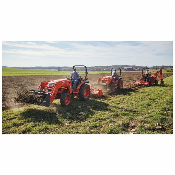 Kubota L3301 Attachments