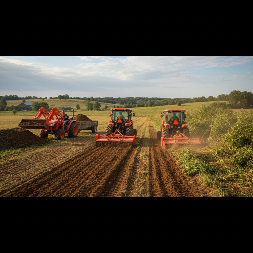 Kubota L3901 Attachments