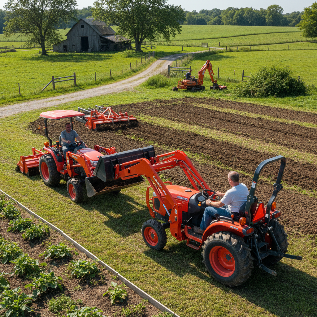 Kubota L4701 Attachments