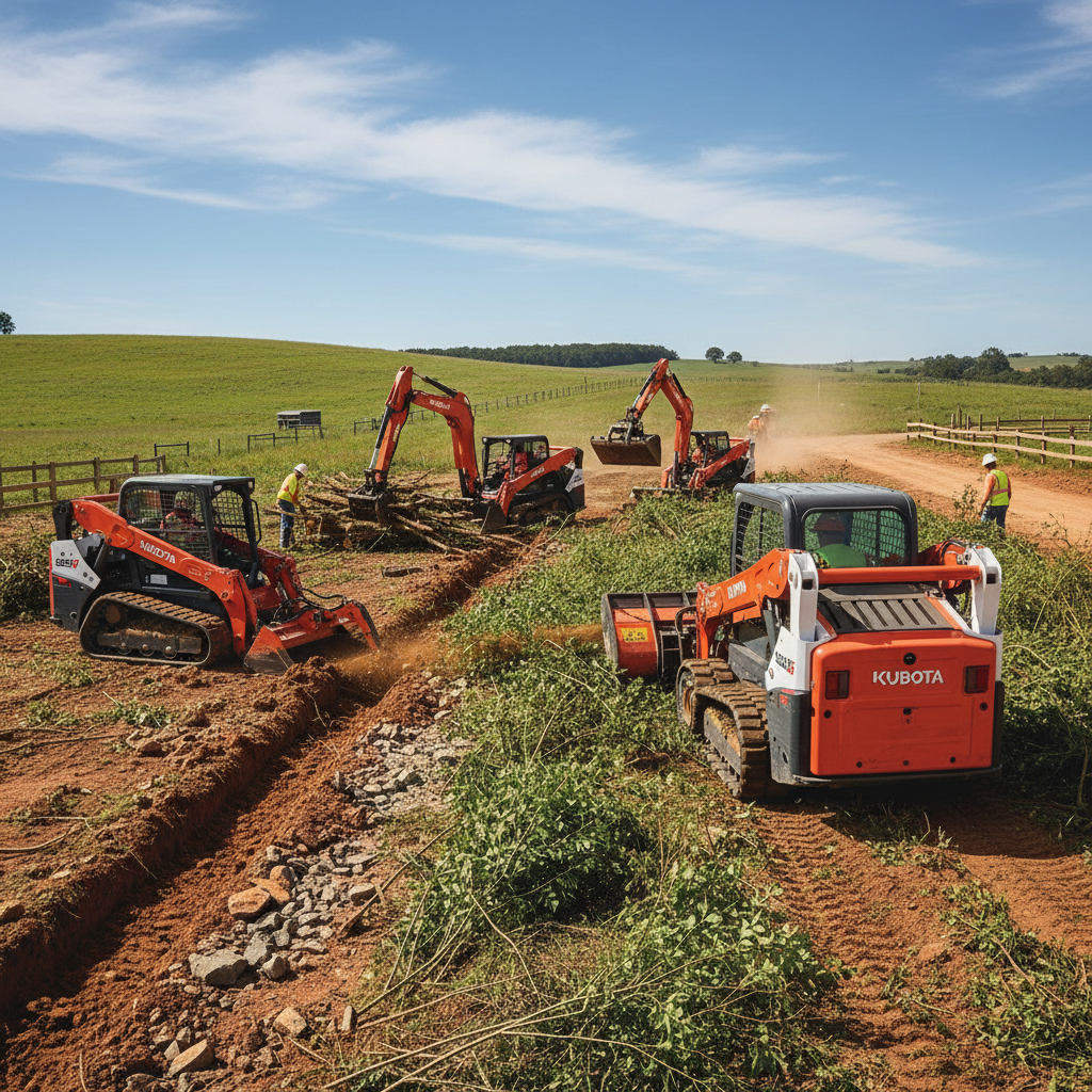 Kubota SSV65 Attachments