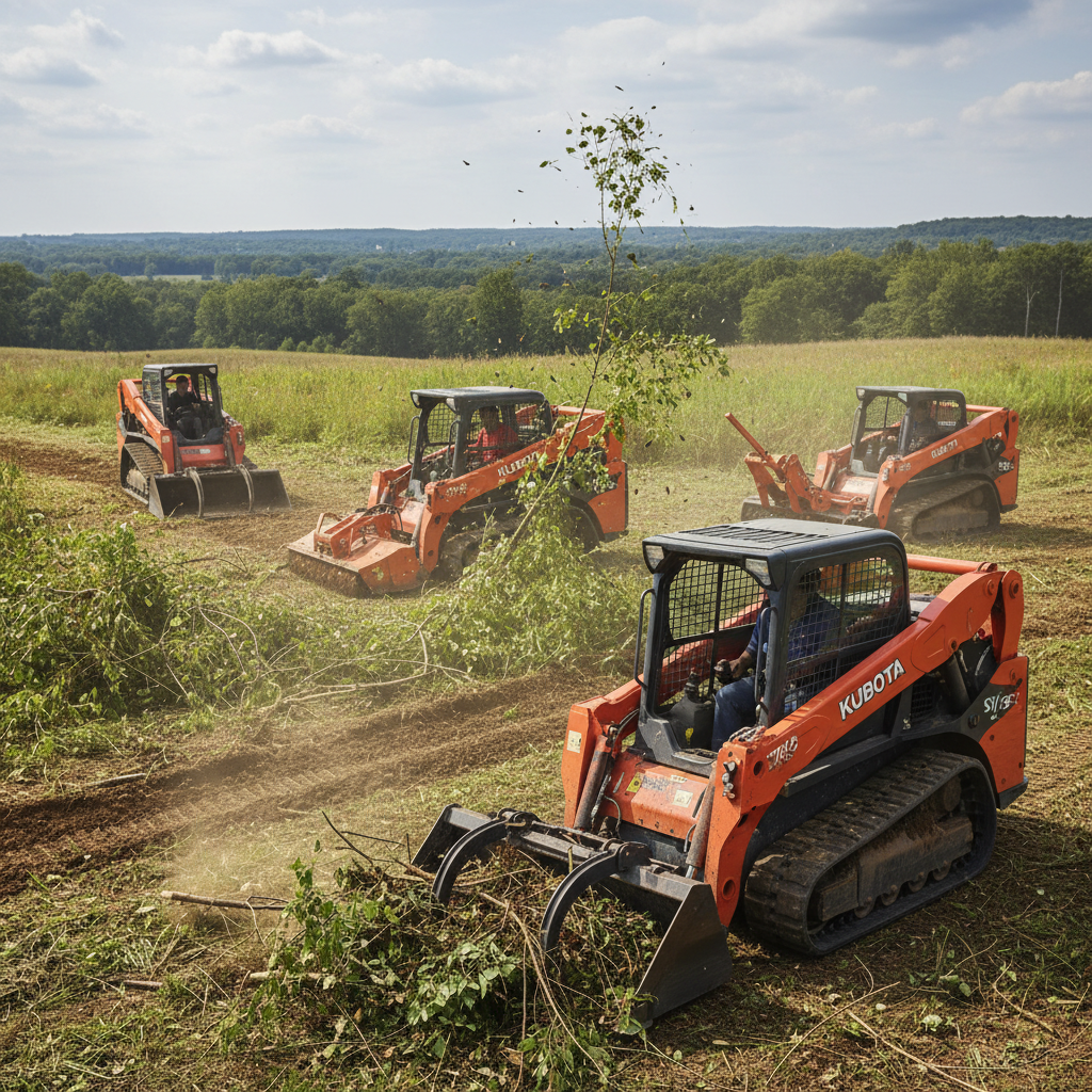 Kubota SVL75-2 Attachments