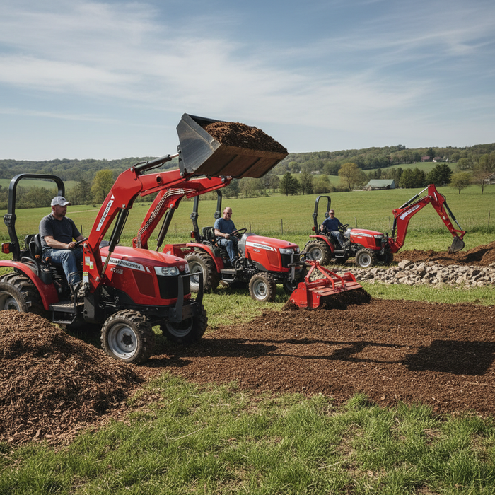 Massey Ferguson GC1723 Attachments