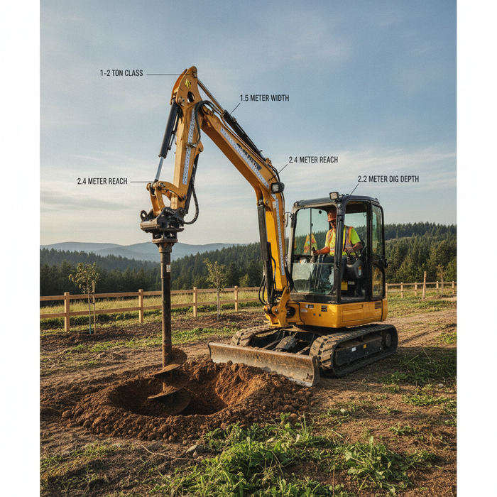 Mini Excavator Dimensions: A Complete Size Guide for Every Weight Class