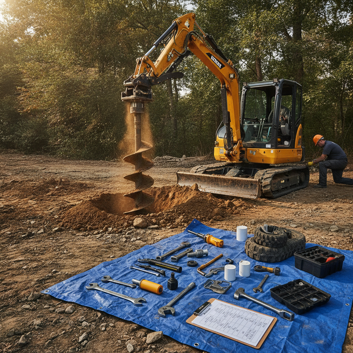 The Complete Mini Excavator Maintenance Schedule: Daily to Annual Tasks