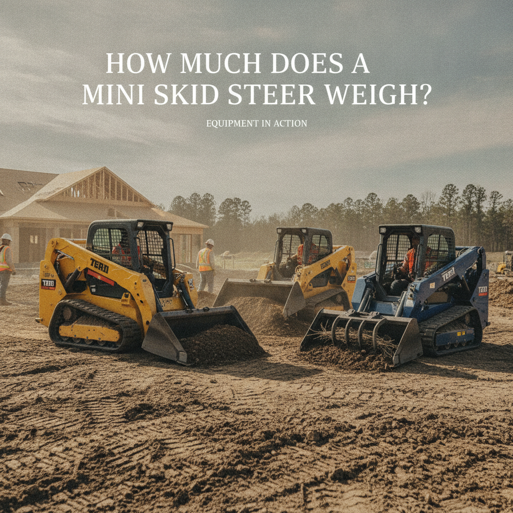 How Much Does a Mini Skid Steer Weigh