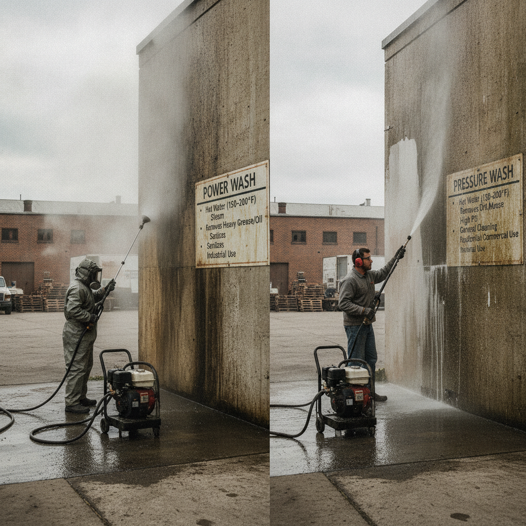 Powerwash vs Pressure Wash: What Is the Real Difference?