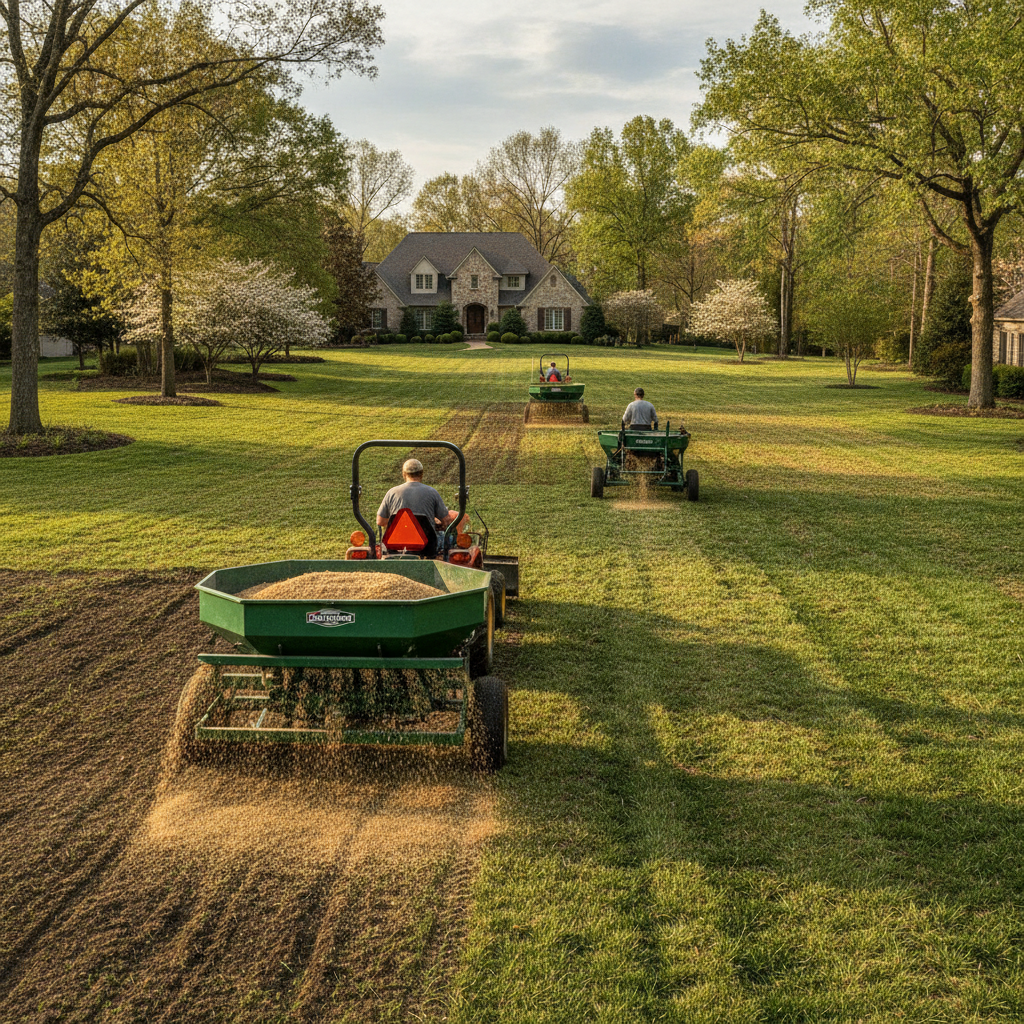 Fertilizer or Grass Seed First — The Right Order for a Thicker Lawn