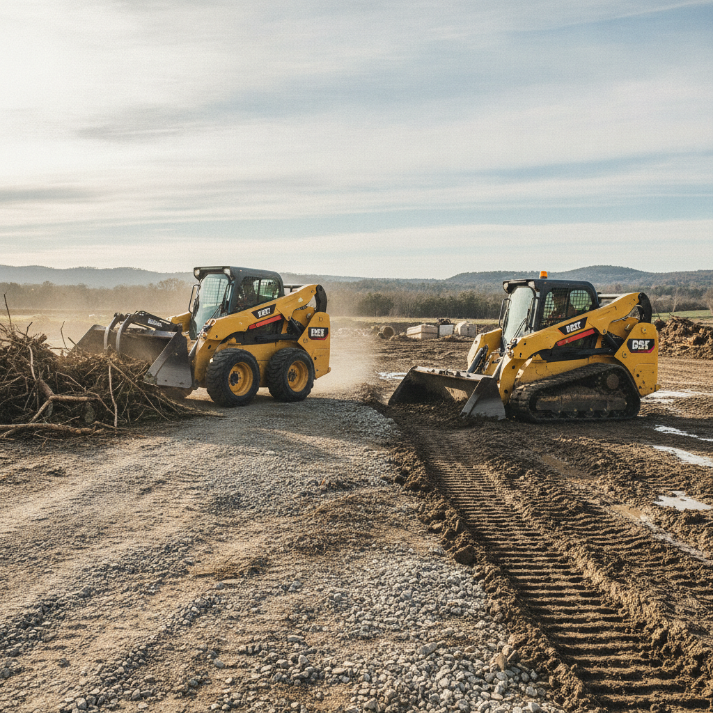 Skid Steer Wheels vs Tracks: Which Undercarriage Is Right for Your Job?