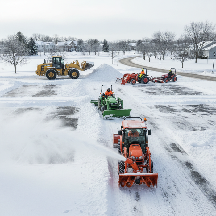 Small Tractors for Snow Removal: How to Choose and Use Them
