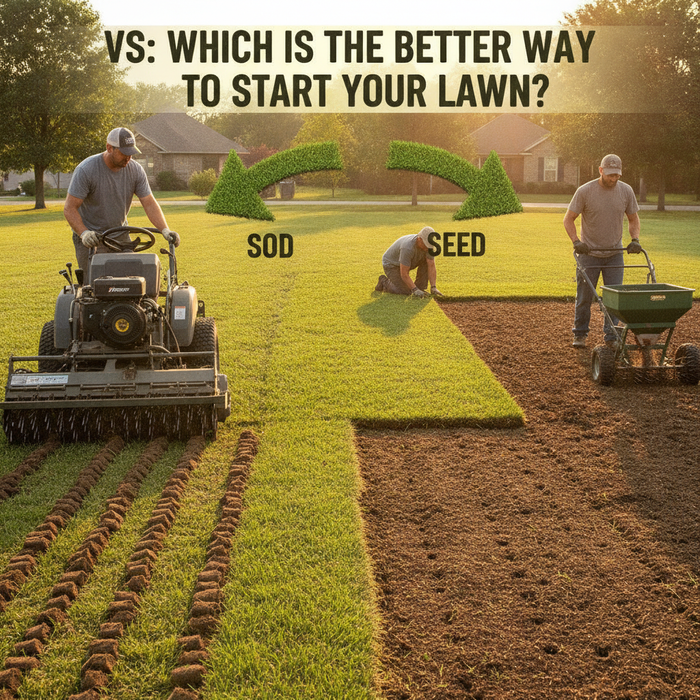 Sod vs Seed: Which Is the Better Way to Start Your Lawn?