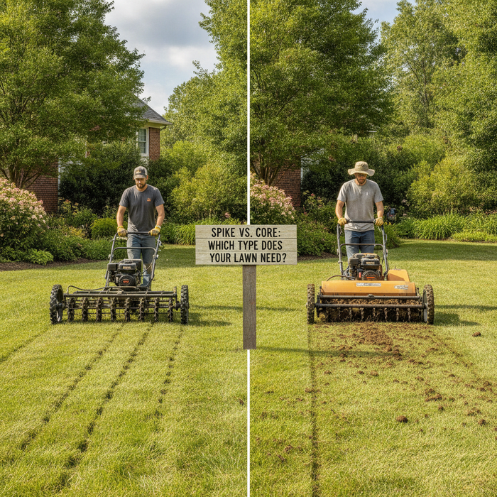 Spike Aerator vs Core Aerator: Which Type of Aerator Does Your Lawn Need?