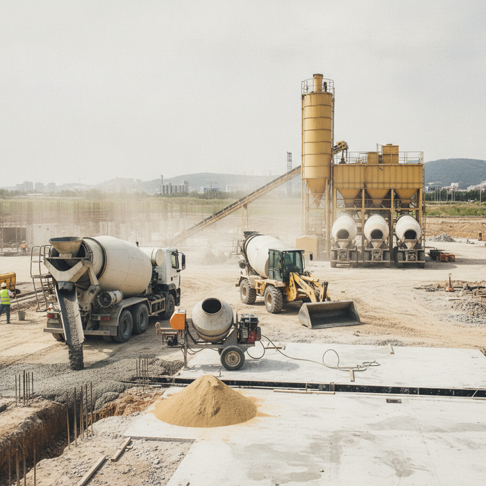 Different Types of Concrete Mixers: A Complete Buyer Guide