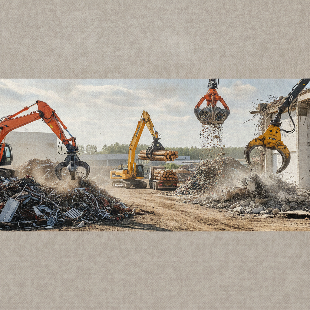 Types of Grapples: A Complete Buyer Guide to Choosing the Right Attachment