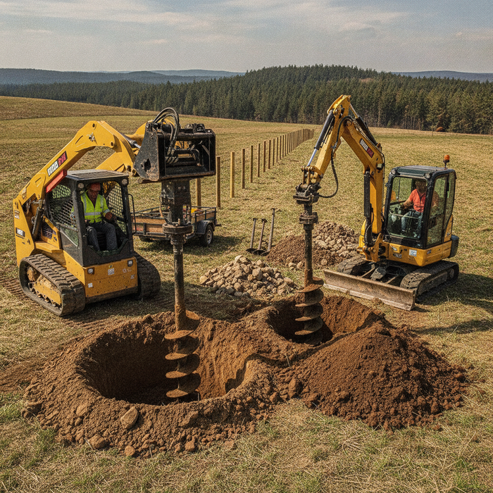 Augers for Diggers — The Complete Buyer Guide for Skid Steer and Excavator Operators