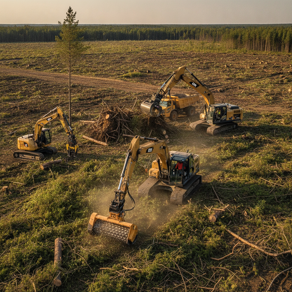 What Size Excavator Do You Need for Land Clearing? A Complete Buyer's Guide