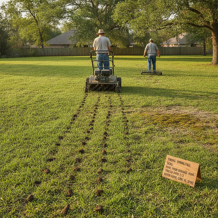 When to Use a Lawn Aerator: Timing, Signs, and Buyer Guide