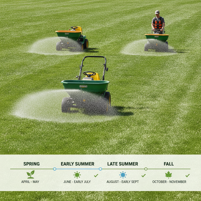 When to Apply Fertilizer to Grass — A Complete Seasonal Timing Guide