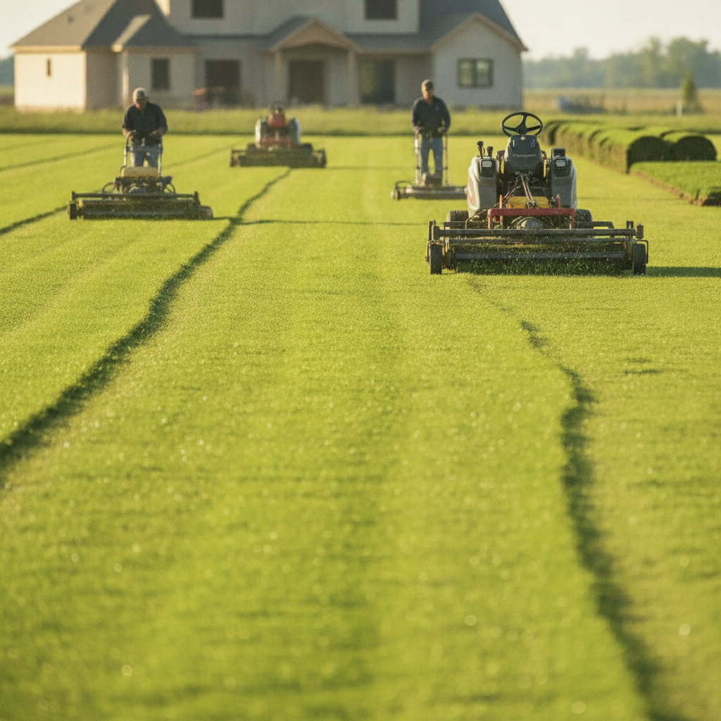 When to Cut New Sod — A Complete First-Mow Timing and Equipment Guide