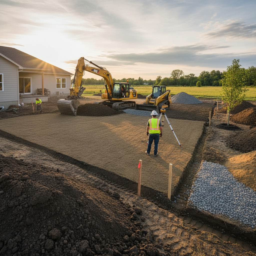 Yard Grading for Drainage: How to Grade Your Yard the Right Way