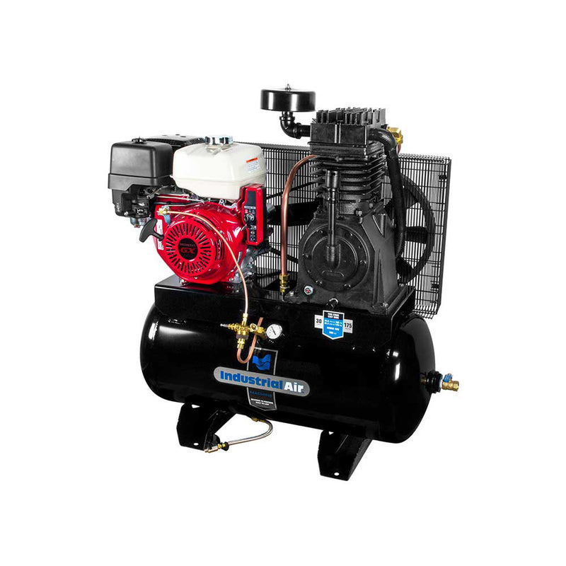 30-Gallon Truck Mount Air Compressor | 24CFM | Honda GX390 | Electric Start | Industrial Air