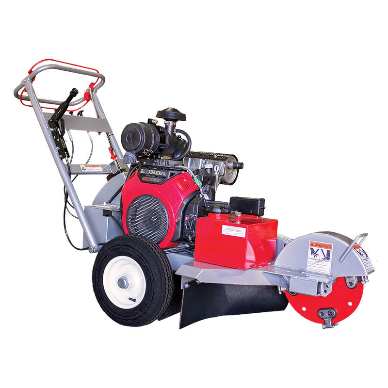 Swivel Walk-Behind Stump Grinder | 20 HP Honda GX630 | Electric Start | Adjustable Handlebar | Dosko