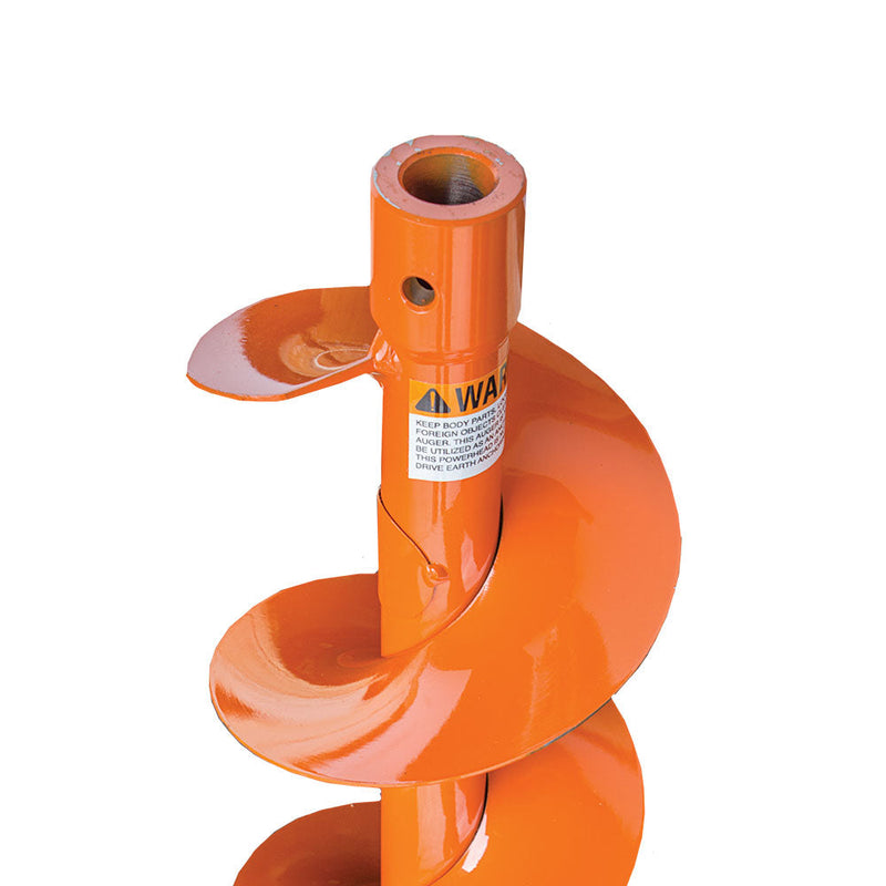 Auger Bit for Earth Augers | 2" x 30" | 1" Round Drive | Brave