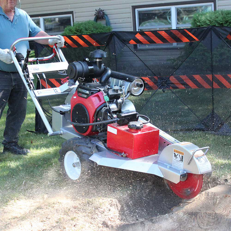 Walk Behind 20 HP Self-Propelled Stump Grinder | Honda GX630 | Electric Start | Hydrostatic Drive | Dosko