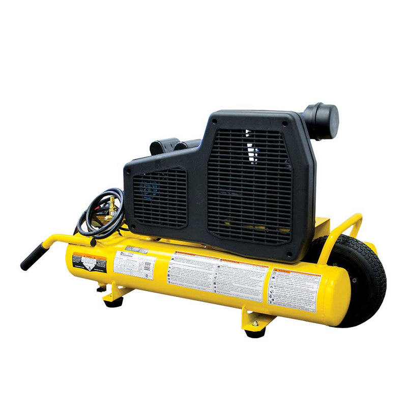 8-Gallon Air Compressor for Construction Equipment | Wheelbarrow Style | 5.7 CFM @ 90 PSI | 1.9 HP Motor | DEWALT