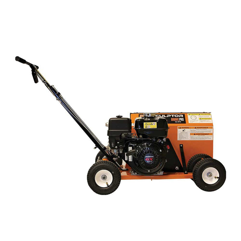 Brave Pro 5-In. Bedmaster Rotor Trencher for Walk-Behind | 9-Inch Depth | Honda GX270 | Brave