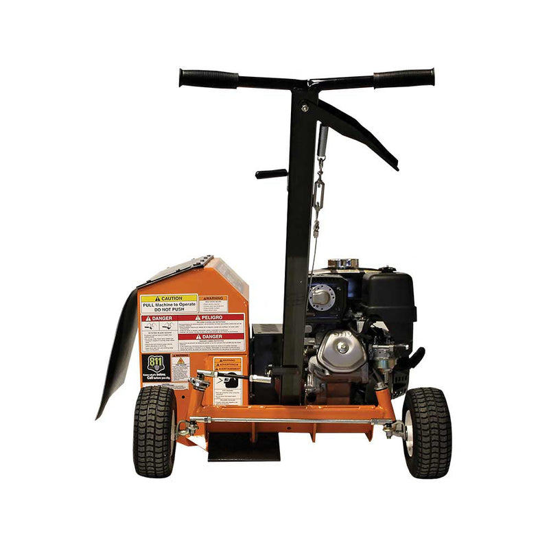 Brave Pro 5-In. Bedmaster Rotor Trencher for Walk-Behind | 9-Inch Depth | Honda GX270 | Brave