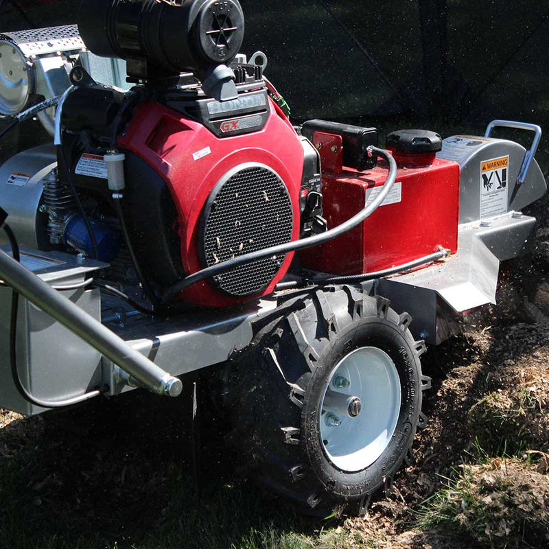 Walk Behind 20 HP Self-Propelled Stump Grinder | Honda GX630 | Electric Start | Hydrostatic Drive | Dosko