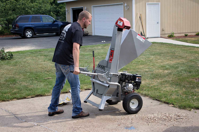 Brush Chipper | 4-Inch Capacity | Honda GX390 Engine | American Built | Dosko