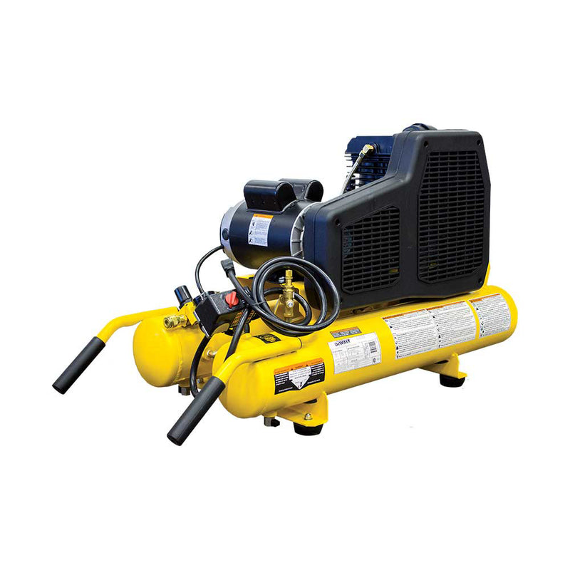 8-Gallon Air Compressor for Construction Equipment | Wheelbarrow Style | 5.7 CFM @ 90 PSI | 1.9 HP Motor | DEWALT