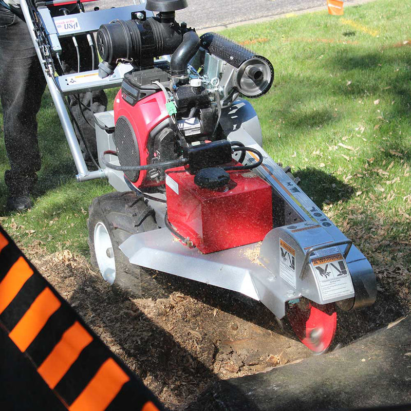 Walk Behind 20 HP Self-Propelled Stump Grinder | Honda GX630 | Electric Start | Hydrostatic Drive | Dosko
