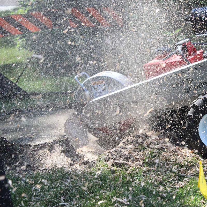 Walk Behind 20 HP Self-Propelled Stump Grinder | Honda GX630 | Electric Start | Hydrostatic Drive | Dosko