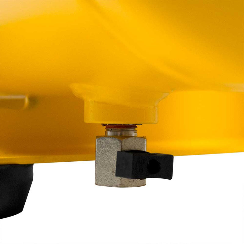 8-Gallon Air Compressor for Construction Sites | Honda GX160 Engine | 9.9 CFM at 90 PSI | Wheelbarrow Style | DEWALT