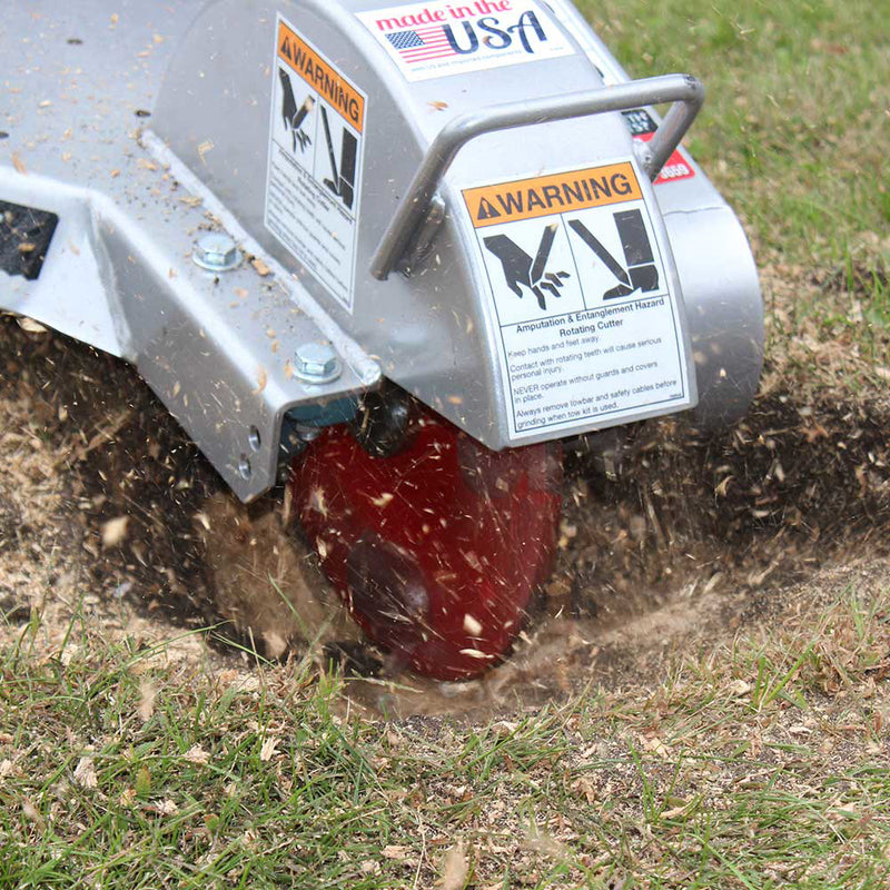 Walk-Behind Stump Grinder | 13 HP Honda GX390 Engine | Swivel Action | Dosko