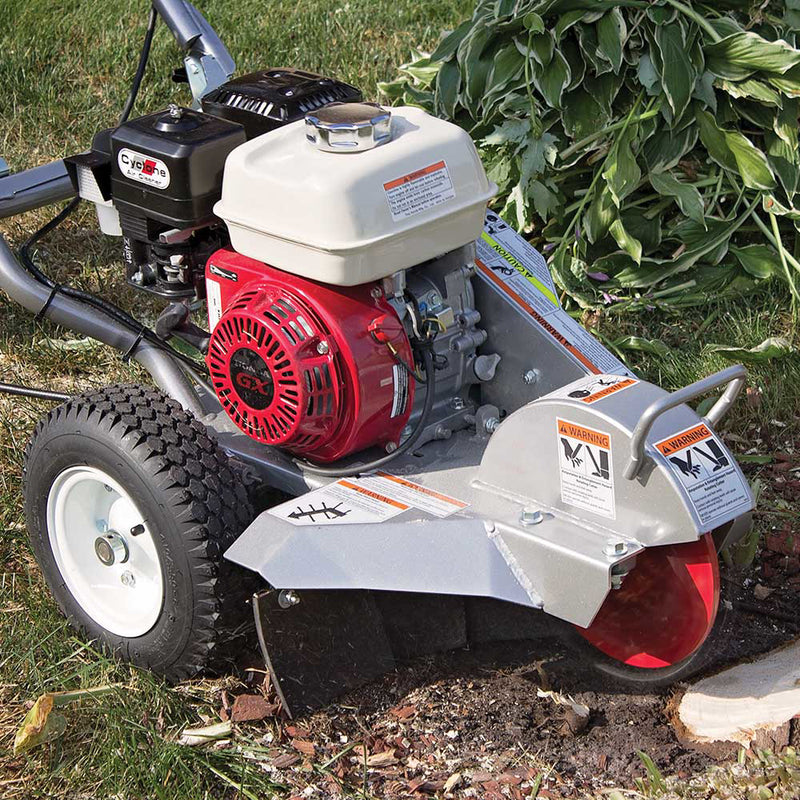 Walk Behind Mini Stump Grinder | 12" Capacity | 6 HP Honda GX200 | 150 lb Portable | Dosko