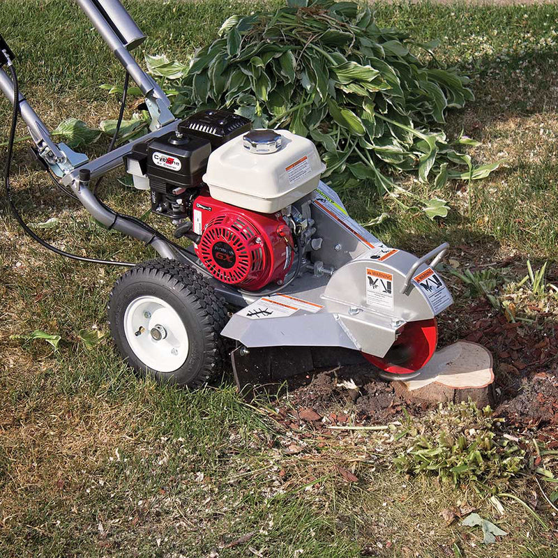 Walk Behind Mini Stump Grinder | 12" Capacity | 6 HP Honda GX200 | 150 lb Portable | Dosko