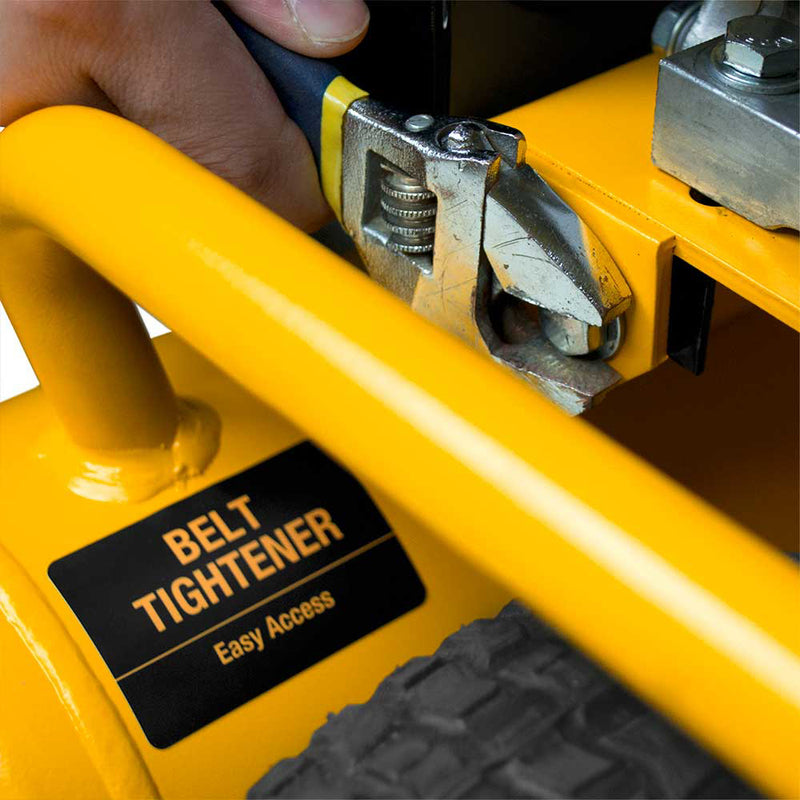 8-Gallon Air Compressor for Construction Sites | Honda GX160 Engine | 9.9 CFM at 90 PSI | Wheelbarrow Style | DEWALT