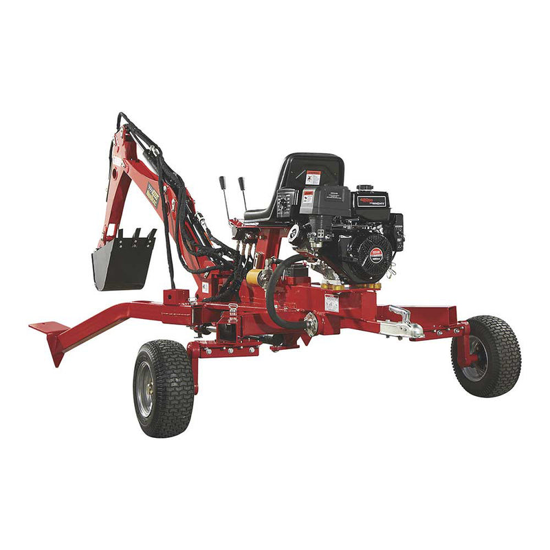 Towable Trencher | 15 HP Ducar Engine | 3-Tooth Digging Bucket | Hydraulic System | NorTrac
